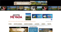 Desktop Screenshot of golfingnevadamagazine.com